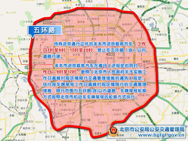2014北京市限行管理办法
